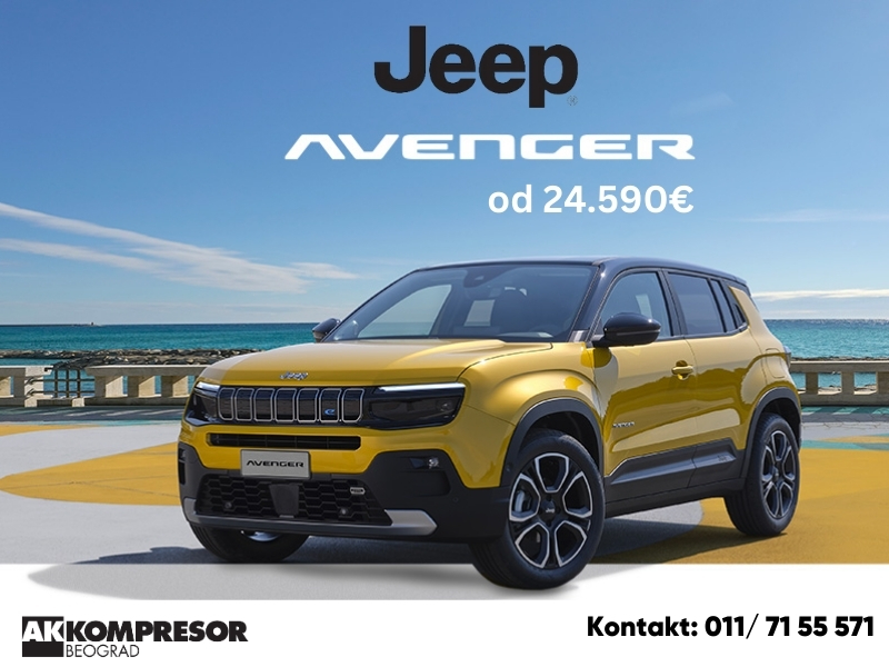 JEEP AVENGER NOVO